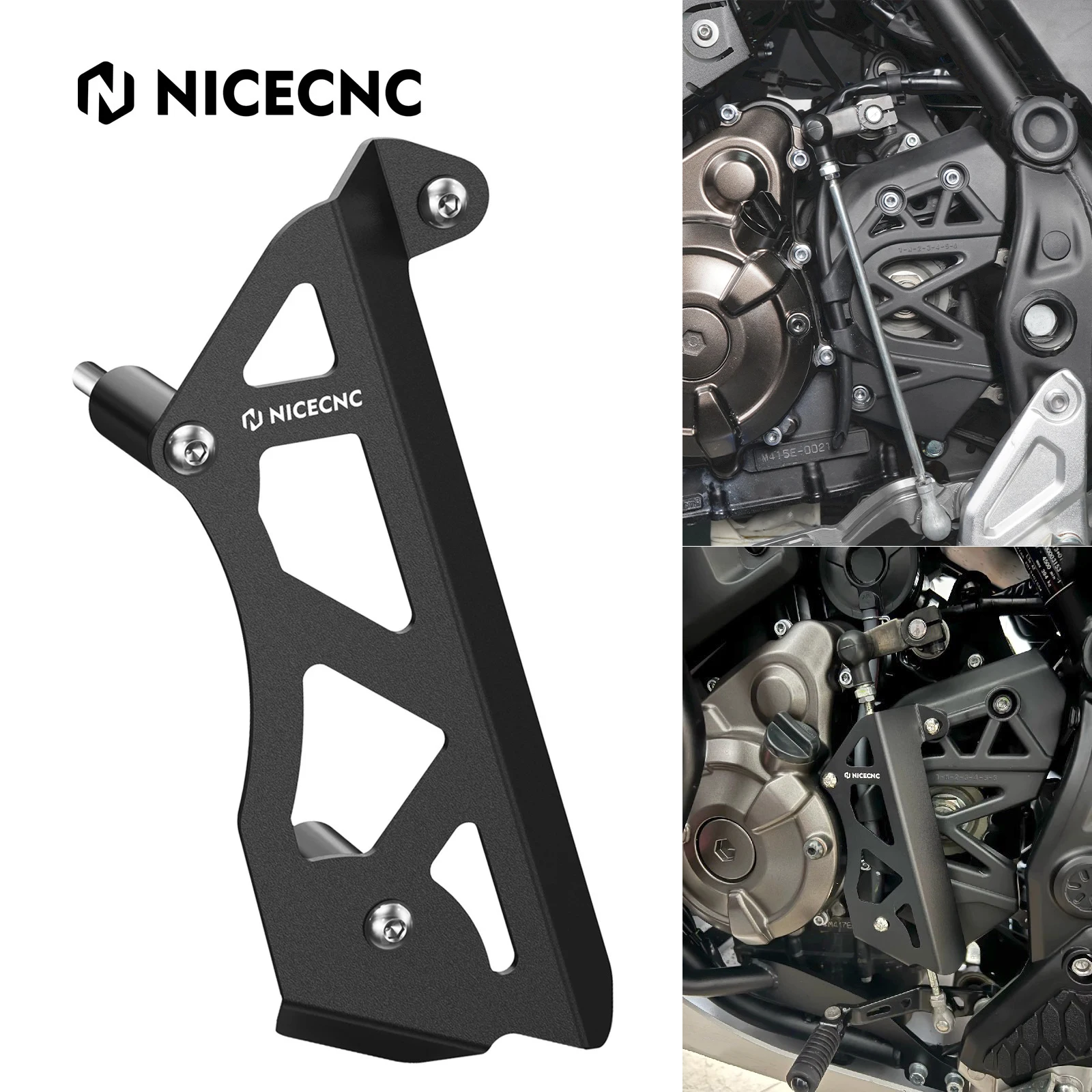 

Для Tenere 700 защита рычага переключения передач мотоцикла Защитная крышка рычага переключения передач для Yamaha Tenere 700/Rally Edition 2019-2024