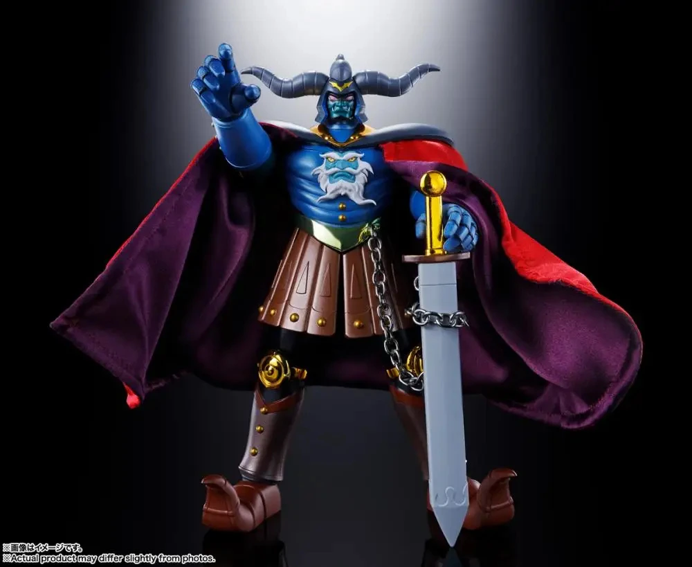 In Stock Original BANDAI SOUL OF CHOGOKIN Mazinger Z vs Dark General GX-110 Ankoku Daishogun Figure Action Anime Model Boxed Toy view 2