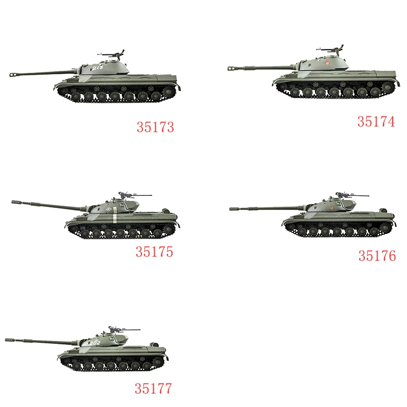 Easymodel 35173/35174/35175/35176/35177 1/72 Soviet T-10 Heavy Tank Finished Military Static Plastic Model Collection or Gift