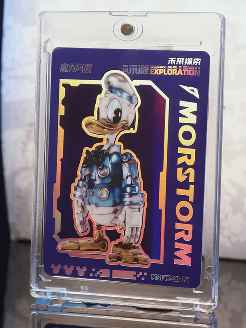 Disney-Figurine mécanique Donald Duck Chimtoy, Vintage, 15cm, Beurre endommagé, Ornement, Jouets, Cadeaux, Authentique, Neuf, Stock