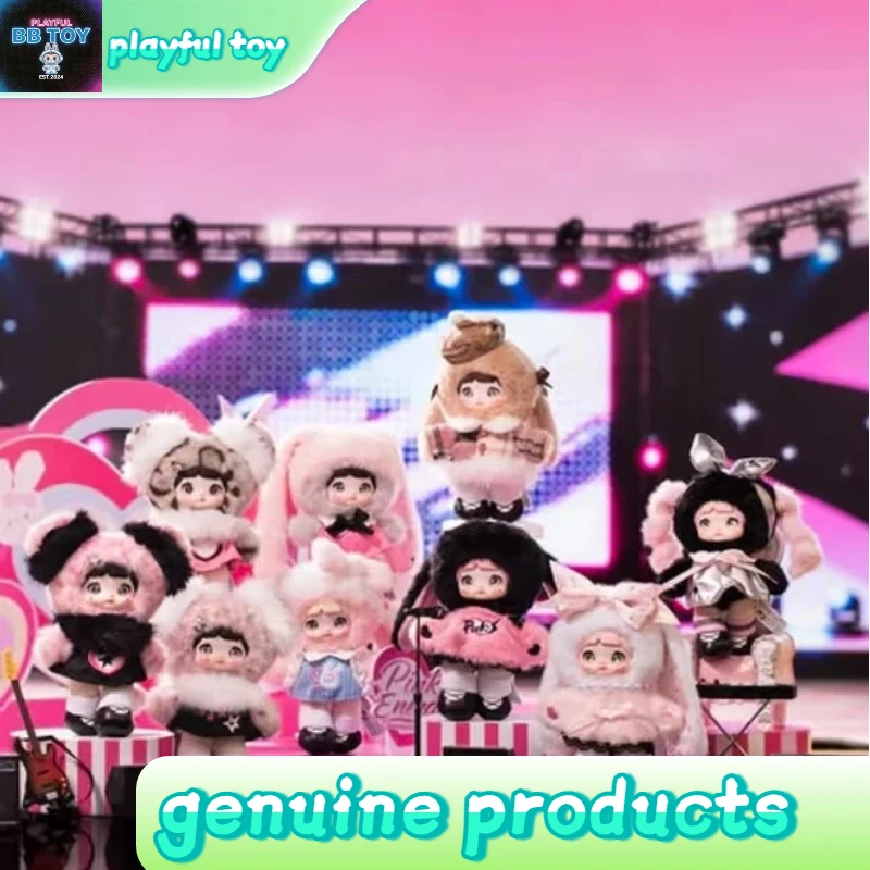 

New Genuine Nommi Pink Energy Series Vinyl Doll Pendant Mystery Surprise Cute Blind Box Action Figure Doll Bjd Birthday Kid Gift