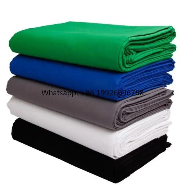 

Photo Studio Adjustable Background Support Stand Kit 2.8x3m Black/White/Green Background Screen