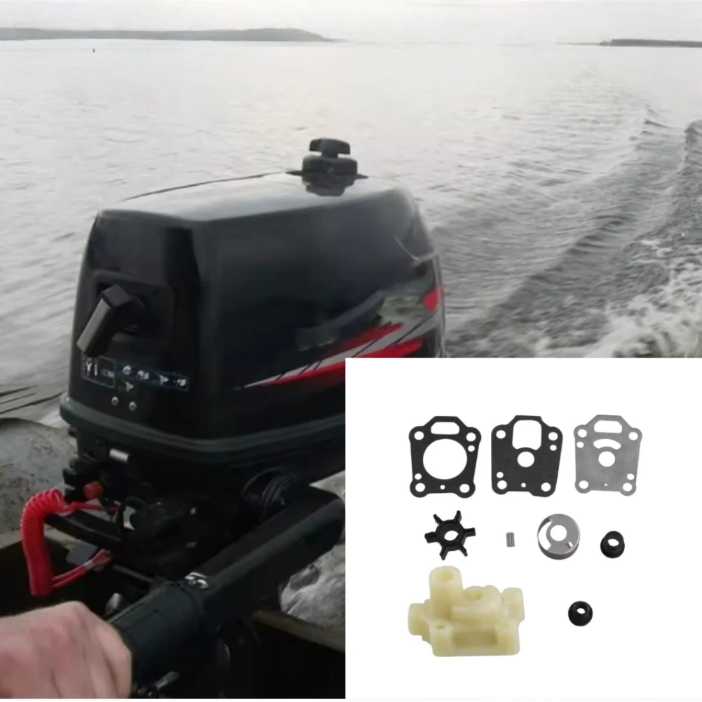 For Mercury 4HP 5HP Boat Motor Pump Water Pump Kit For Boat Engine Cooling Water Pump Repair Kit Boat 2-cycle Engine Compatible