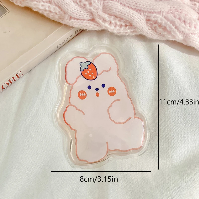 Reusable Frog Animals Hand Warmer Multi-functional Long Lasting Hand Click Gel Warmers Pocket Instant Hot Pad For Bag Backpack