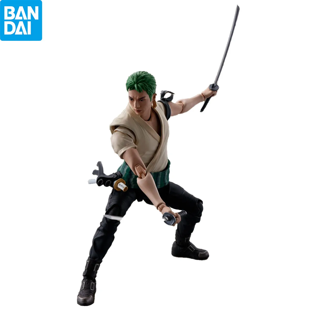 

Bandai S.H.Figuarts One Piece (2023) Roronoa Zoro Оригинальная аниме-фигурка Коллекция экшн-фигурок Модель игрушки Гаражный комплект