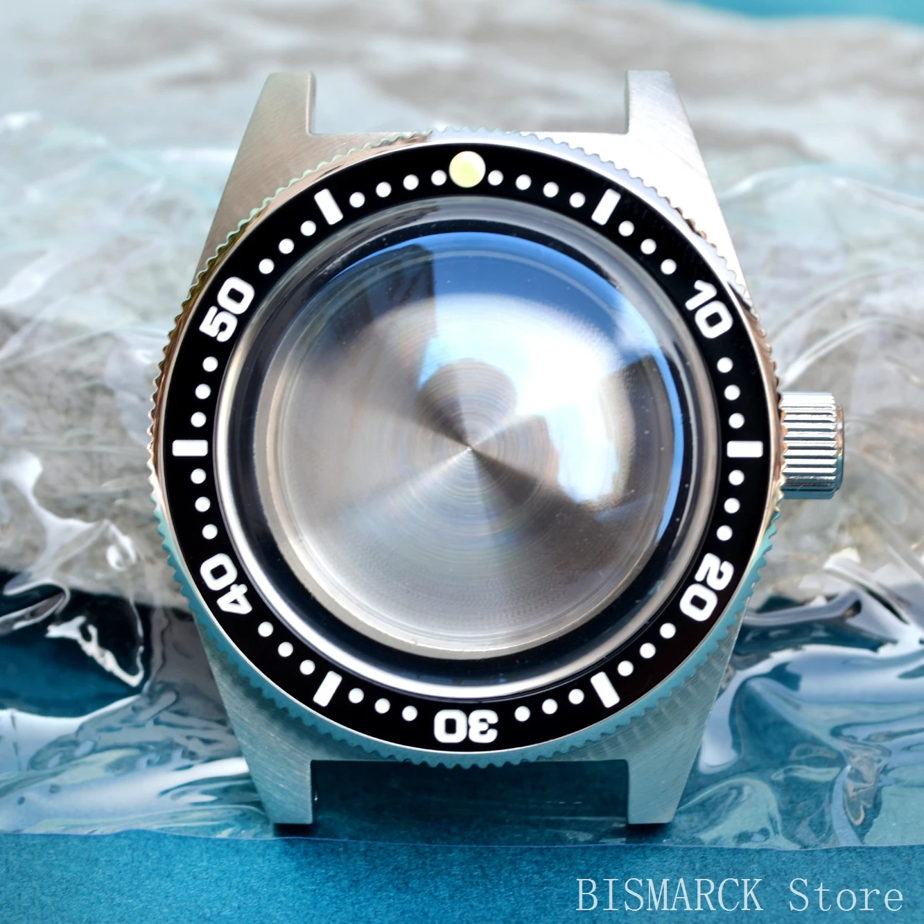 

THORN Quality 62MAS Watch Case Sapphire Glass Cover Bubble Mirror is Suitable for Most Seiko Mechanical Movements 4R/NH35/36/7S