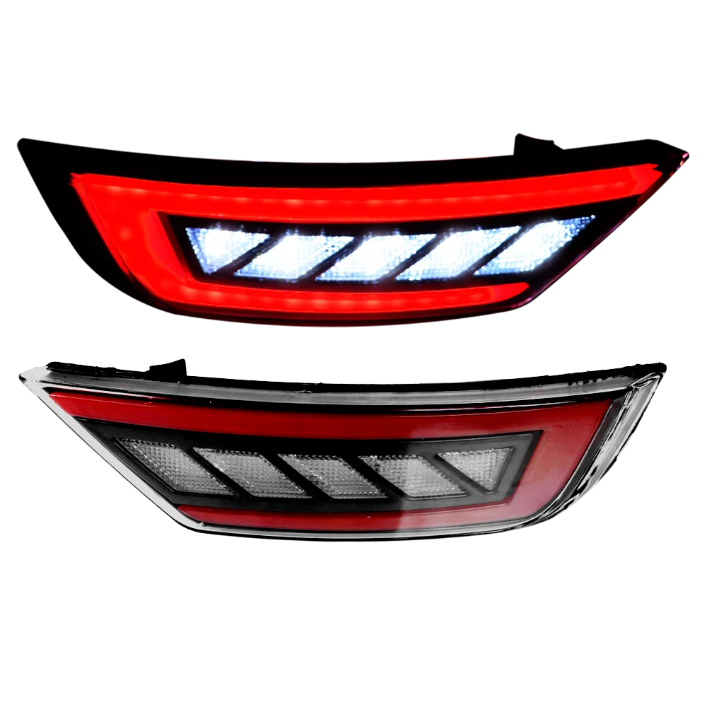 

2Pcs LED Rear Bumper Reflector Lights For Ford Kuga, Escape, Ecosport 2012-2019 Rear Signal Fog Lamps