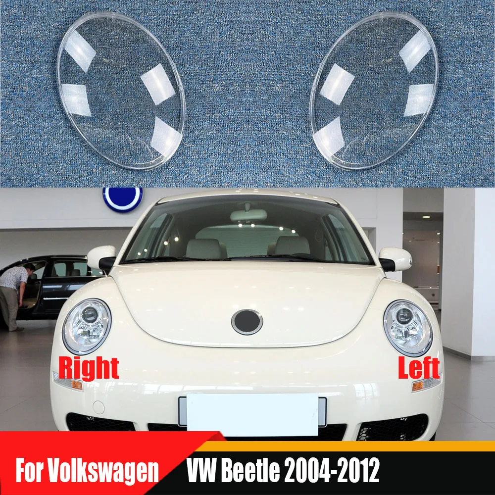 

Headlight Cover For Volkswagen VW Beetle 2004 2005 2006 2007 2008 2009 2010 2011 2012 Lampshade Plexiglass Replace Original Lens