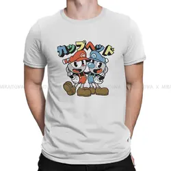 Mugman  Graphic TShirt Cuphead Battle Adventure Game Printing Tops Comfortable T Shirt Men Short Sleeve Special Gift Clothes