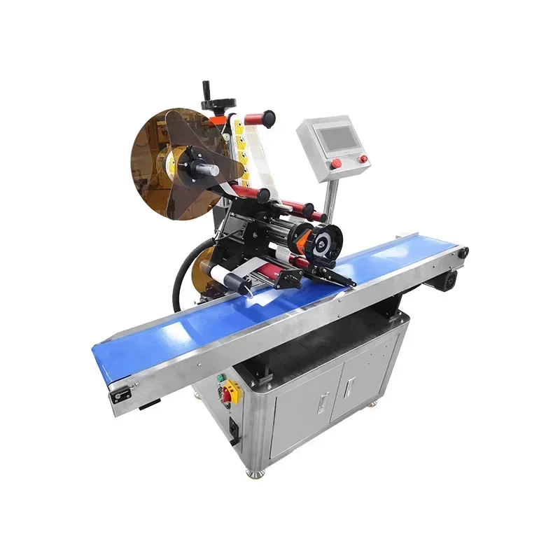Fully Automatic Machine for Applying Labels to Plastic Bags Labeling Machine for Food Bags Express Packaging Labeling Machine