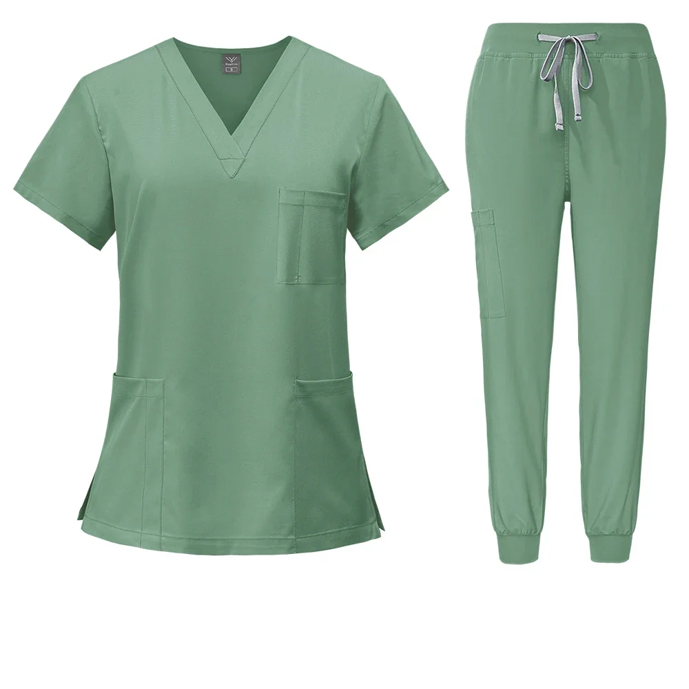 Combinaisons de travail Slim Fit pour femmes, uniformes médicaux, pantalons en Y, combinaisons pour hôpital, clinique dentaire, salon, spa pour animaux de compagnie, générateurs