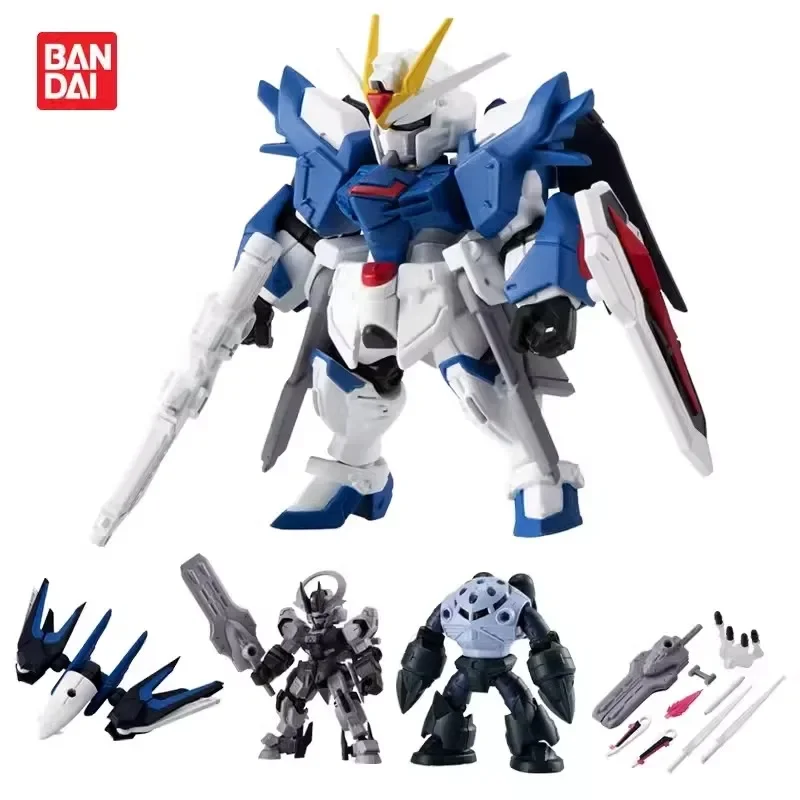 Bandai Genuine 5Pcs MSE 27 MDX-0003 GUNDAM SCHWARZETTE Assembly Model Kit Toys Collectible Gifts For Children