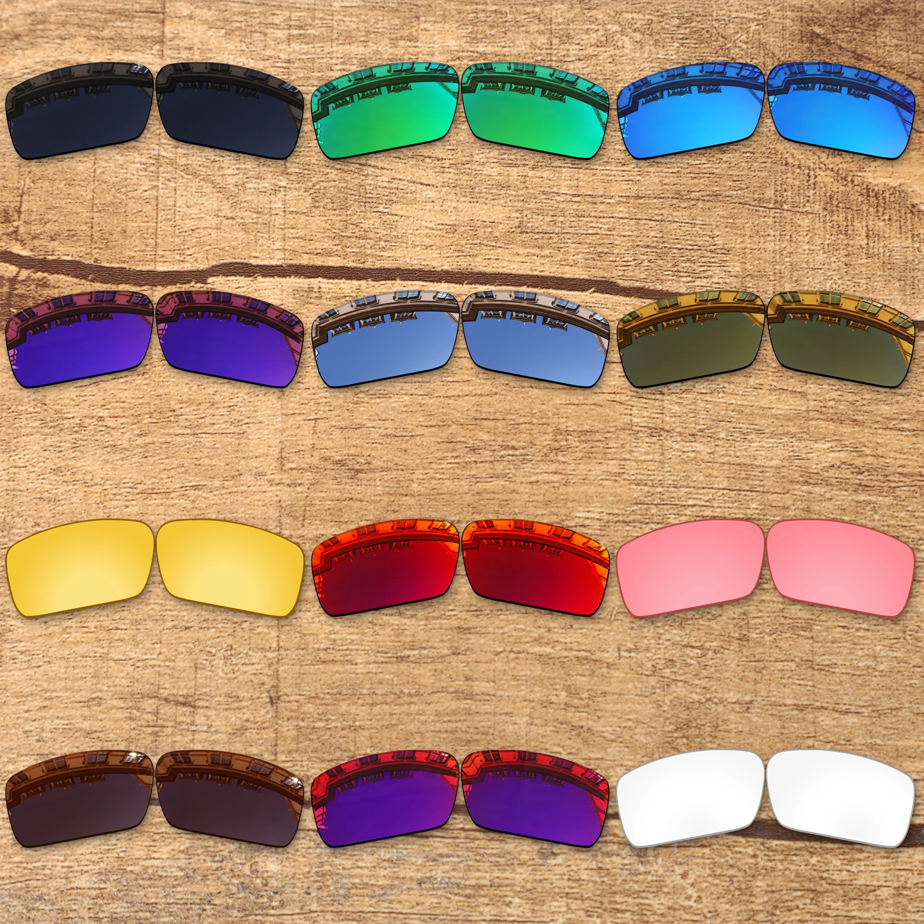 Aaaxopticflow 20+ Color Choices Polarized Replacement Lenses for Arnette After Party AN4158 62mm Frame