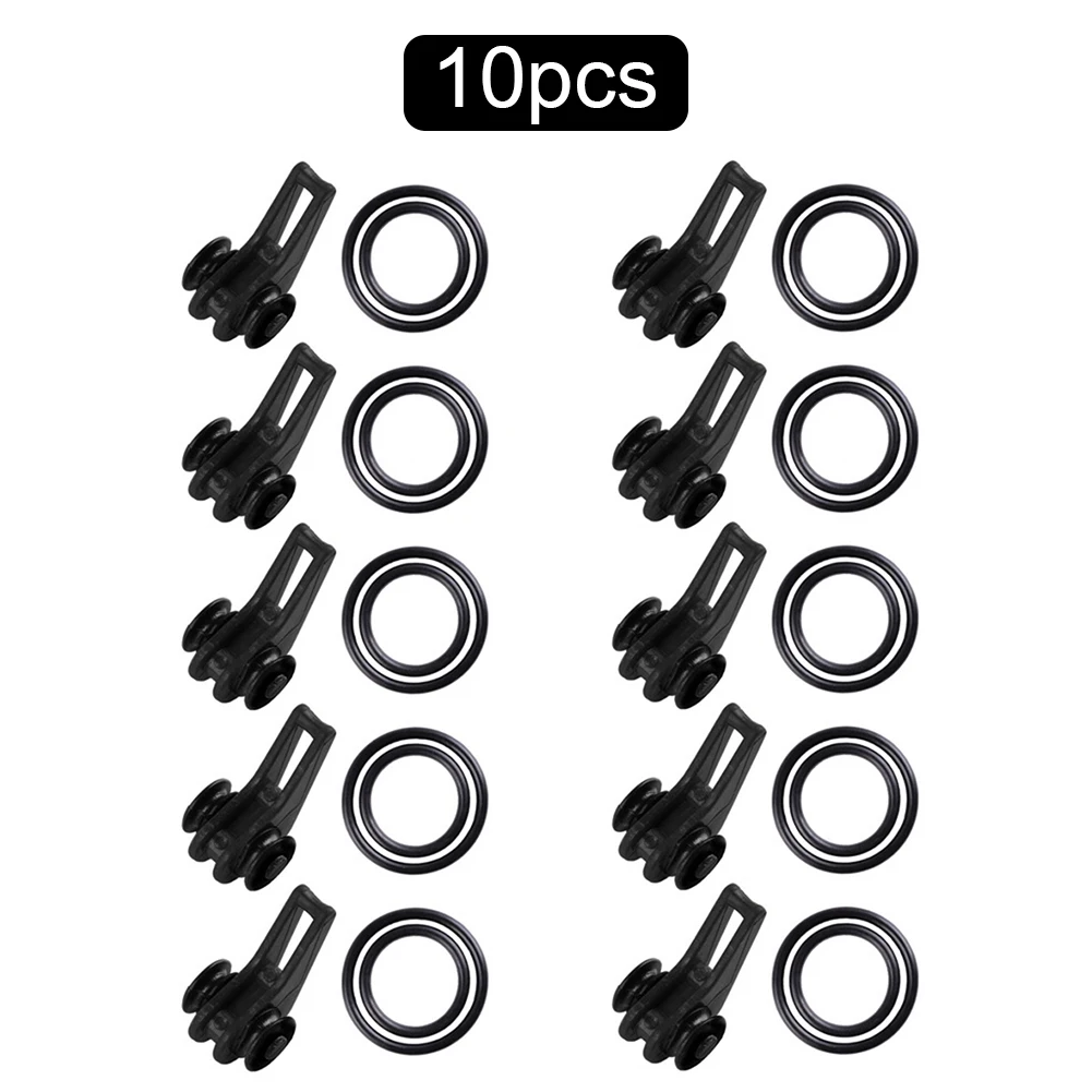 10 قطعة خطاف الصيد حارس لصيد الأسماك رود القطب الصيد السحر الطعم حامل السلامة #3