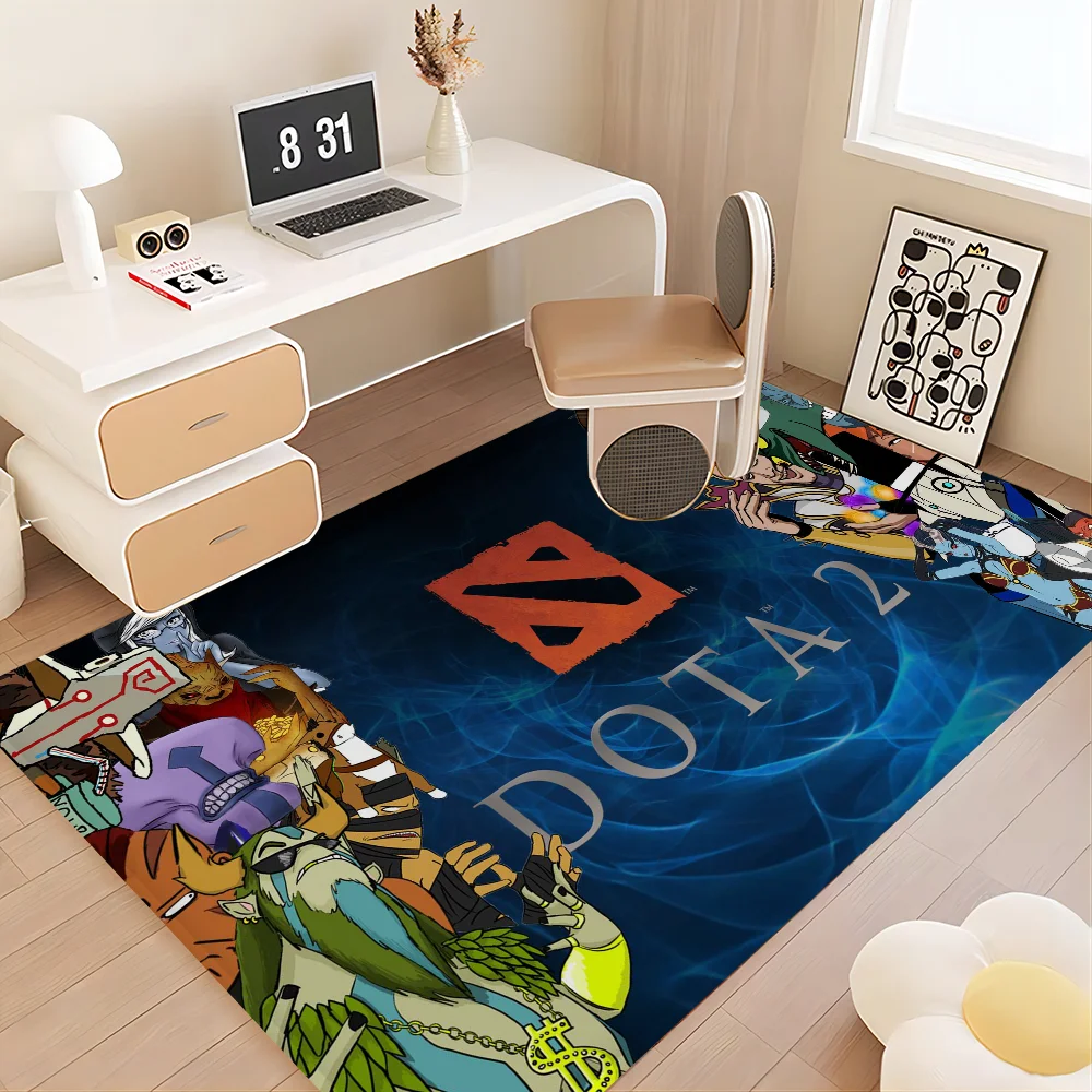 DOTA 2 Anime Floor Mat Bath Mat Nordic Style Home Doormat Bathroom-Toilet Mats Bedroom Welcome Doormat