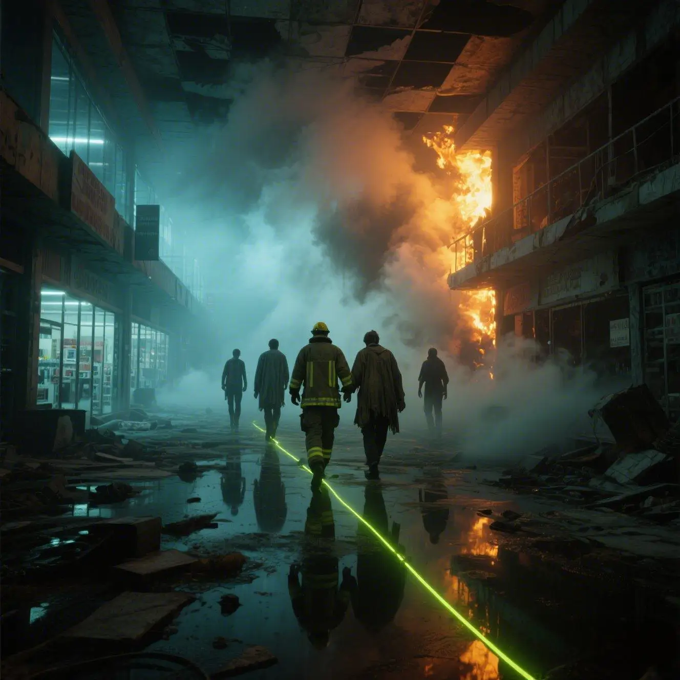 2025 hot sale Multi-Functional Optical Fiber Rescue Lighting Cable for Outdoor Survival Guide Communication Equipment Accessory