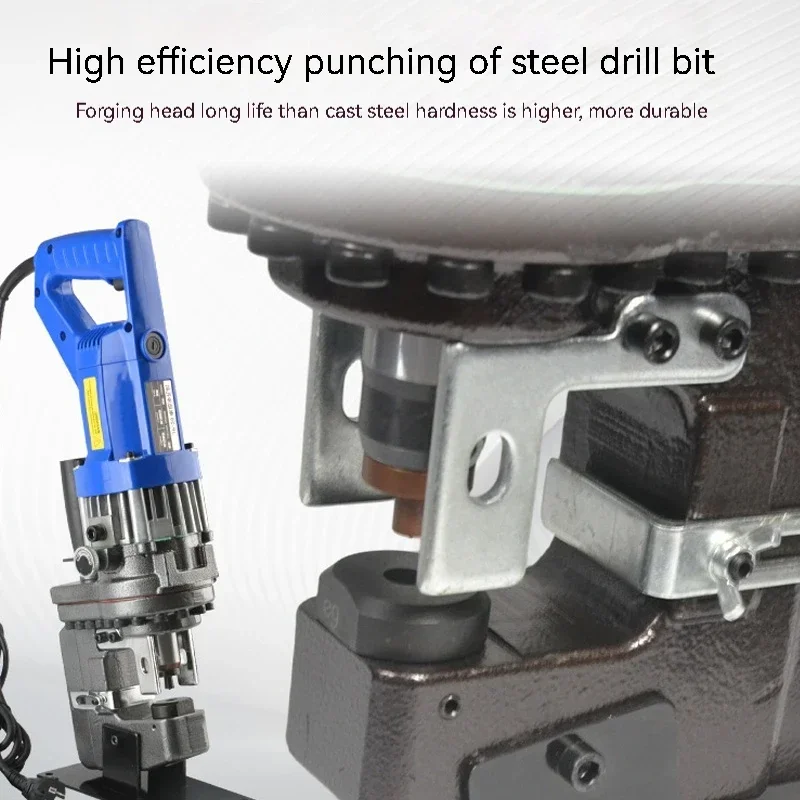 Electric Hydraulic Punching Machine Angle Steel Channel Steel Small Portable Stainless Steel Cutting And Angle Punching Machine