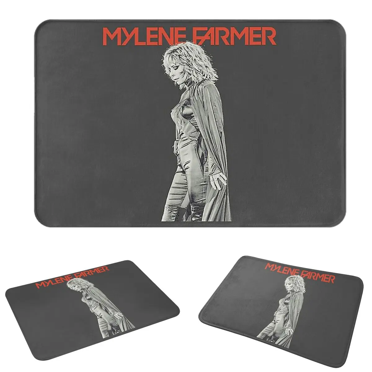 Mylene Farmer Jeanne Doormat Absorbent Mat Carpet Rug Kitchen Entrance Home Floor Mat for Living room Footpad Mats
