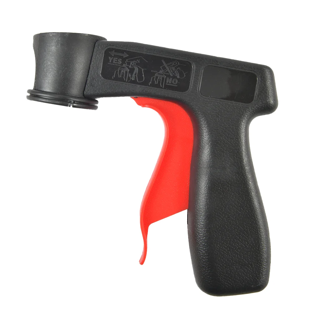 Spray Adaptor Paint Care Aerosol Handle with Full Grip Trigger Locking Collar Car Maintenance Tool