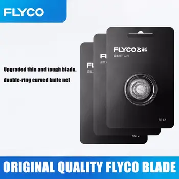 AIKIN Flyco 100% originální hlavice pro elektrický holicí strojek FR6 FR8 FR12 Dva typy balení jsou náhodně odesílány 6 nejlepší prodej holicí strojek fk 605 - №2