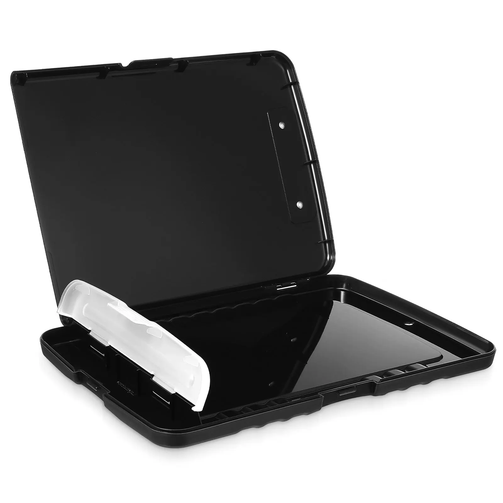 ファイルボックス-a4-大容量-ppプラスチック製-クリップボード-収納-ドキュメントオーガナイザー-オフィス用-クリップボード