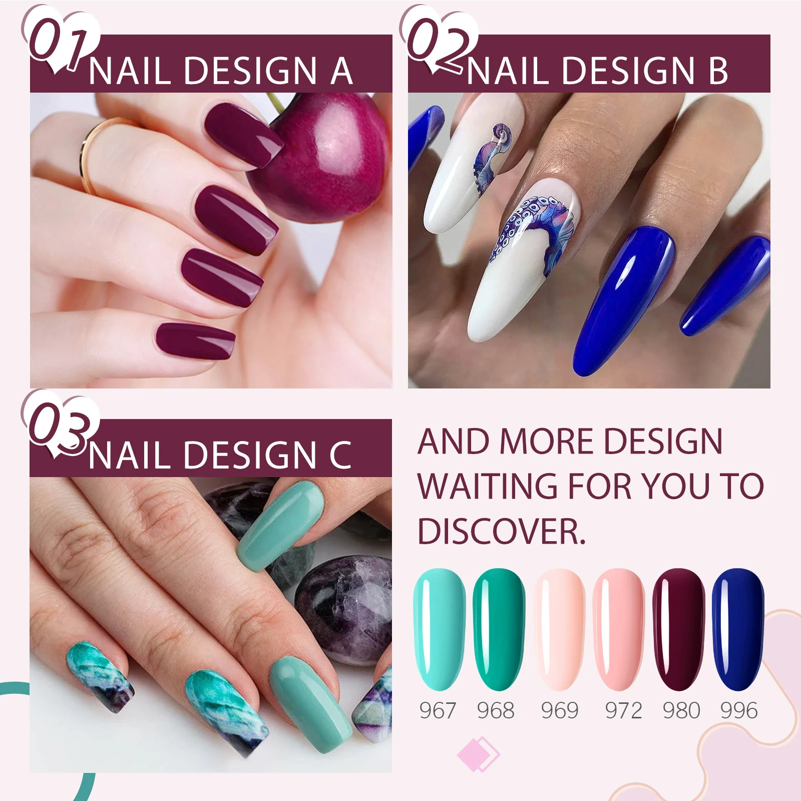Venalisa Nagel-Gel-Nagellack, Herbstfarbe, TPO-frei, Herbstsaison, Gel-Nagellack-Set, Soak Off UV-LED, semi-permanentes Nagelgel, 6 Stück/Set – Detail 32
