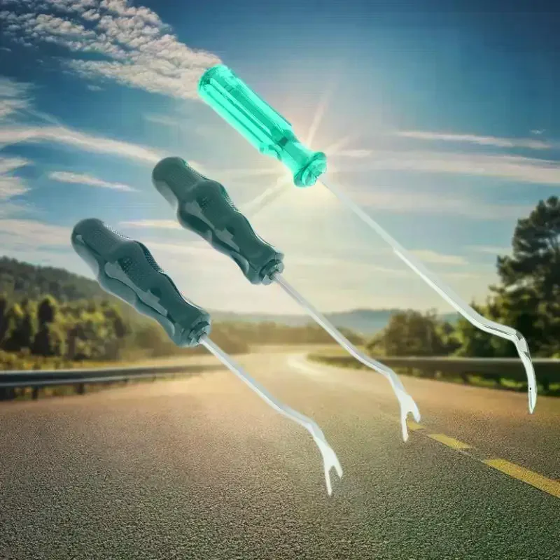 

Car Door Panel Upholstery Trim Clip Removal Device; Fastener Screwdriver & Disassembly Implement for Interior Maintenance