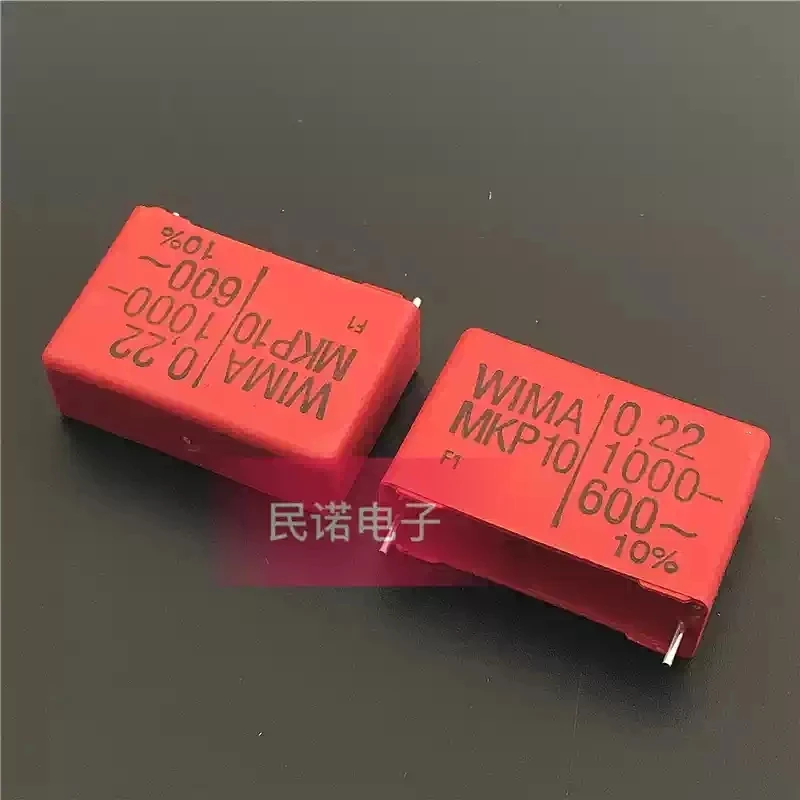 WIMA capacitor MKP10 1000V 0.22UF 1000V224 220NF pin distance 27.5mm