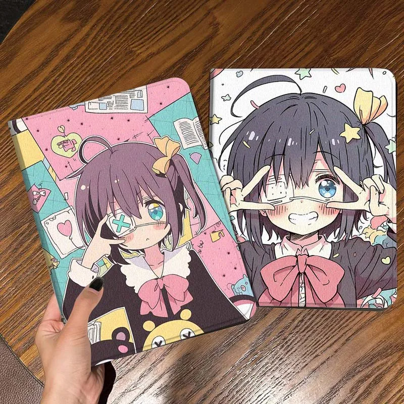 

Love Chunibyo Takanashi Rikka Tablet Case For Samsung Galaxy Tab S7 S8 S9 S10 FE Lite Gift