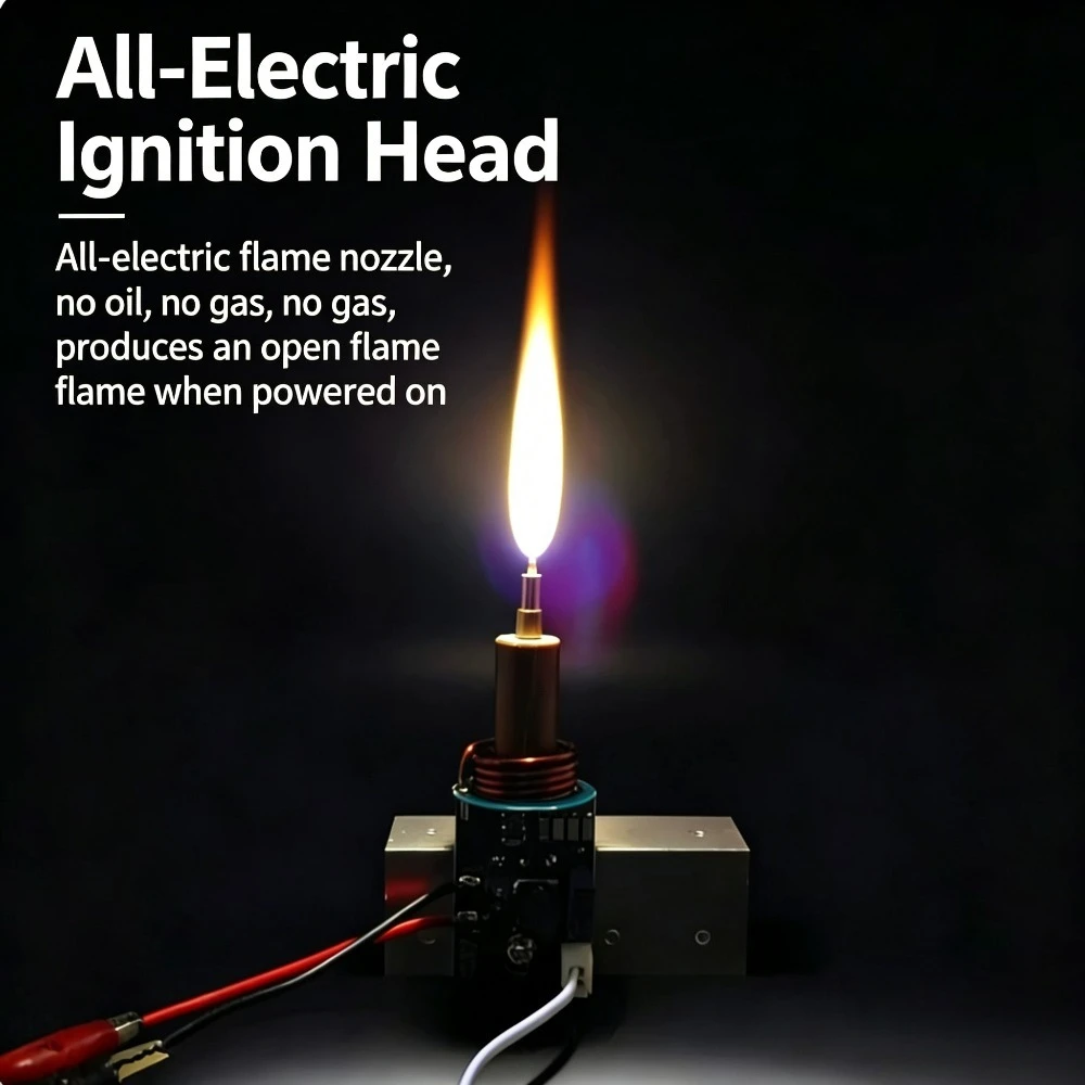 High Frequency Tesla Coil, Electric Ignition Head,Electronic Candle Electric Ignition Module,Physical Science Experiment DIY Kit