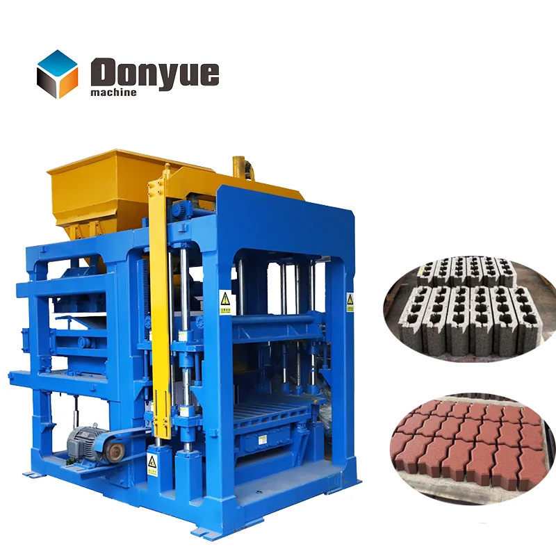 Qt4-15 Fully Automatic Concrete Solid Brick Making Machine for Sale