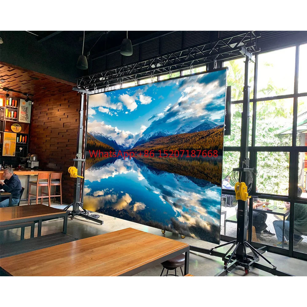 

Hd Led Screen P39 Indoor Rental Dicolor Wall Maze Video Wall Panels Ledwall Ecran Geant Led Prix Advertising Playing Equipment