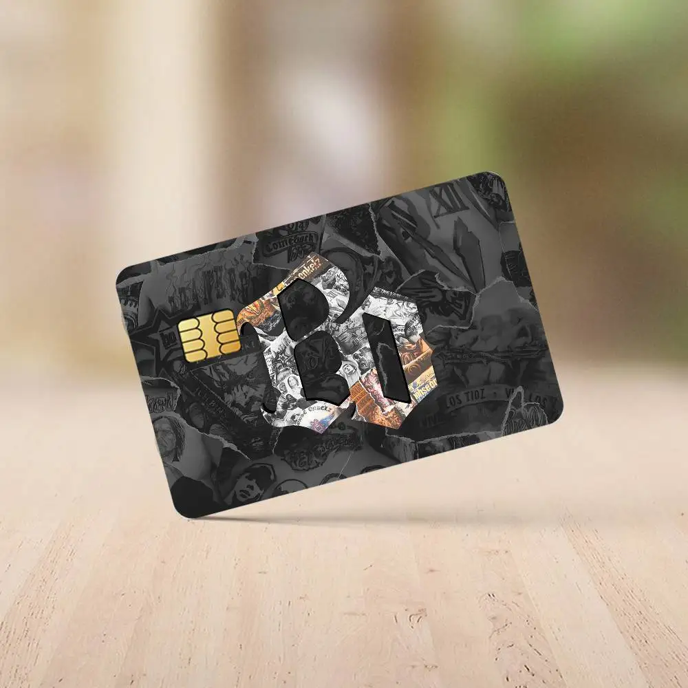 Band B-Bohse O-Onkelz-S Kreditkarten-Aufkleber Skin für Bankbus Metro 4PCS Cover Film Geschenk