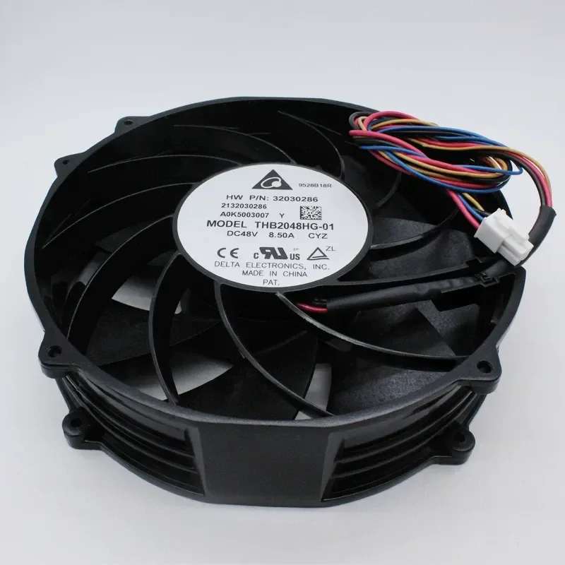 For THB2048HG-01 Delta 48V 8.5A high power fan violent 20CM metal cooling fan