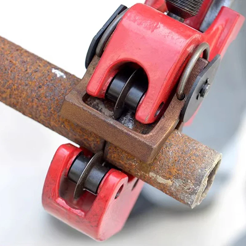 2 بوصة الفولاذ المقاوم للصدأ أنابيب الكربون الصلب C 21 - 63 مللي متر آلة قطع الأنابيب الباردة الصغيرة للانفجار - السلامة والدليل #5