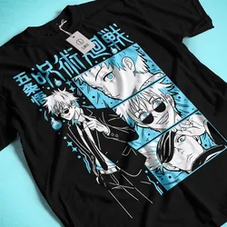 Jutsu kaisenアニメTシャツ、satoru gojoシャツ、jkシャツ