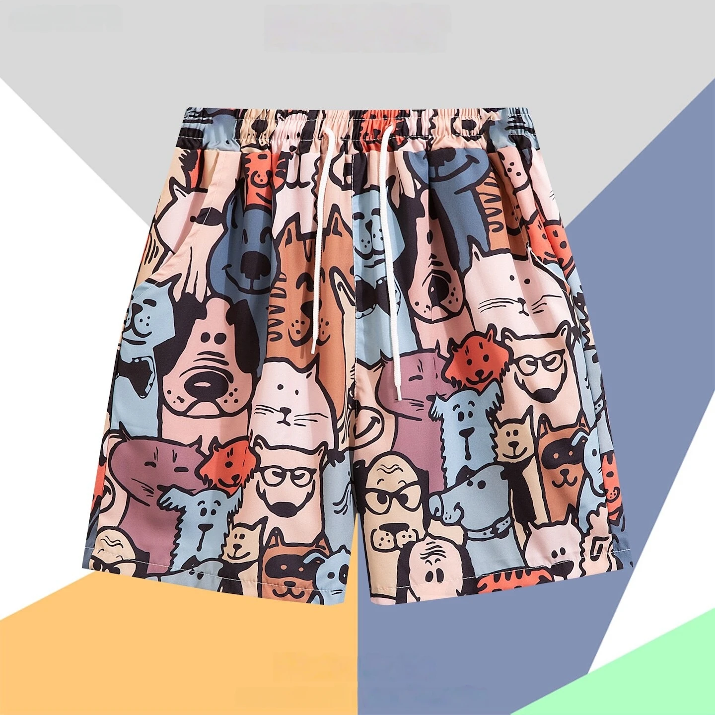 

Летние пляжные шорты для мужчин: повседневные, быстросохнущие, для отдыха на природе, путешествий в Санье, серфинга, в стиле кэжуал