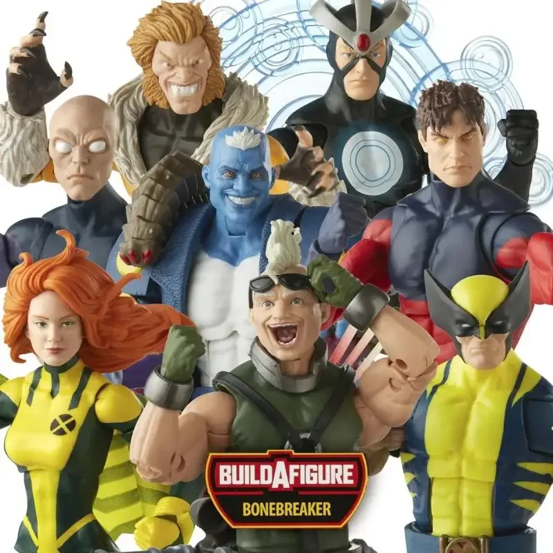 

In Stock Hong Kong Version Hasbro ML Marvel Legends X-Men 1st Wave Bonebreaker Tank Man Movable Doll Collection Hobbies