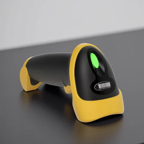 2D 1D Barcode Scanner Wired/2.4G Wireless/Bluetooth Bar Code Reader Handheld Portable Scanning For Supermarket Logistics Product