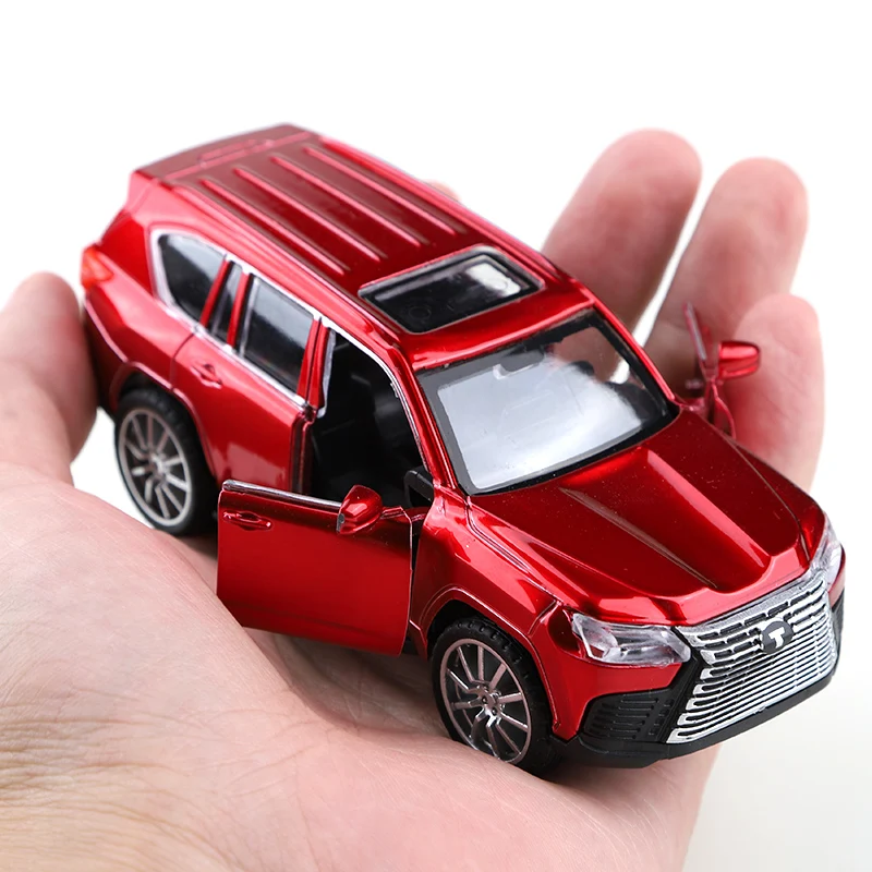 Alloy Car Model Pullback Toy Vehicle for Boys Baby Can Open Inertia Racing Car New Toy Collectible Miniature Speed Machine
