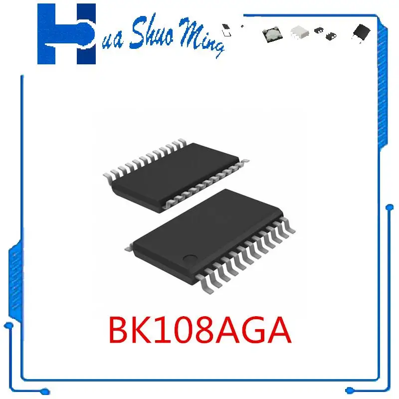 2Pcs/Lot BK108AG  BK108A BK108AGA G TSSOP24  BU208   BU208A TO-3