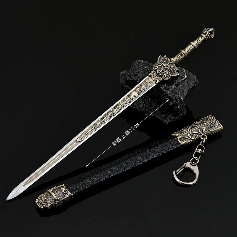 

Fox Spirit Matchmaker Kingship Swords 22cm/ 8.66in Weapon Model Cosplay Anime Peripherals Metal Swords Toys Interior Decoration