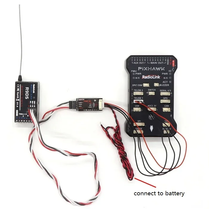 

Radiolink PRM-01 PRM-03 Модуль телеметрии информационного напряжения для приемника R12DS R9DS AT10II/AT10/AT9S Pro/AT9S/AT9 Передатчик