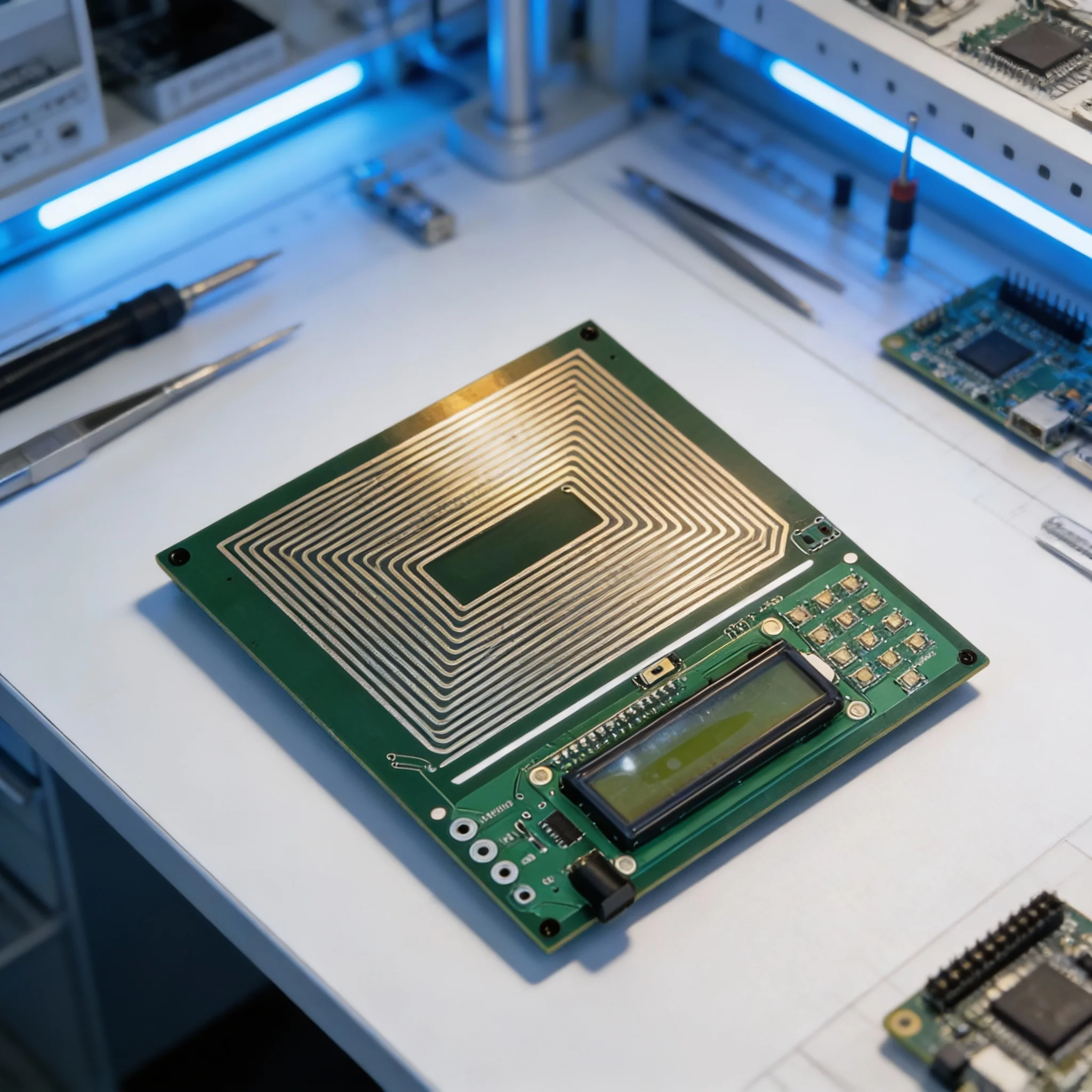 

Генератор сигналов Шумана, генератор частотных сигналов с переключателем подсветки, генератор широких частот сигналов от 0,1 Гц до 30 кГц