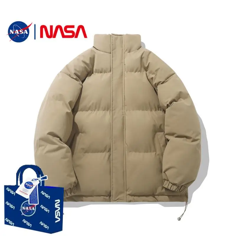 

ex Loose Fit Cotton Jaet Warm Color Stand Collar Couples Sle Youthful Trendy Chinese Brandl Polyester Filled