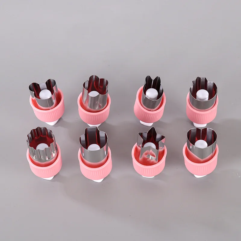 Multi-Purpose Baby Complementary Food Embossing Mold Fruit Vegetable Press for Butterfly Noodle Wonton Dumpling Biscuit