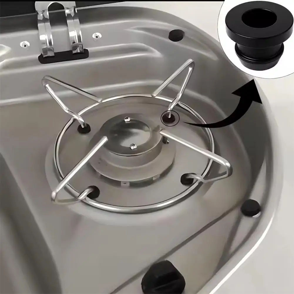 Smev Dometic Grommet 슬리브 팬 호브 지원을위한 16pcs 고무 씰 키트 Motorhome Caravan Camper Tools 44990000122 RV 액세서리