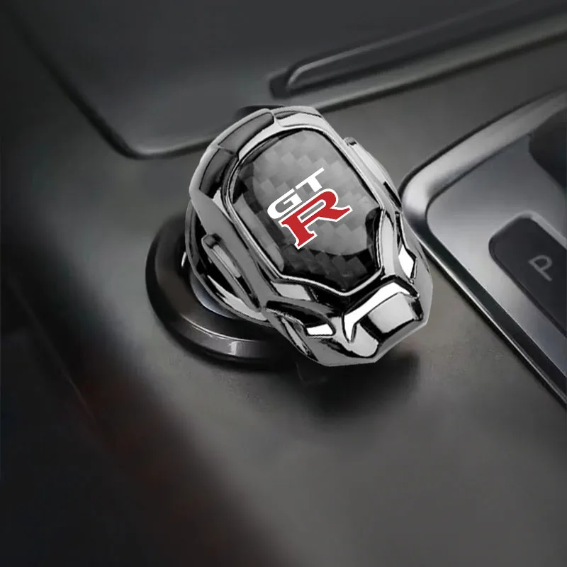 سيارة بنقرة واحدة بدء غطاء أزرار لنيسان GTR X-Trail ورقة قاشقاي جوك باترول ميكرا X تريل تيدا نافارا نيسمو Teana Sentra