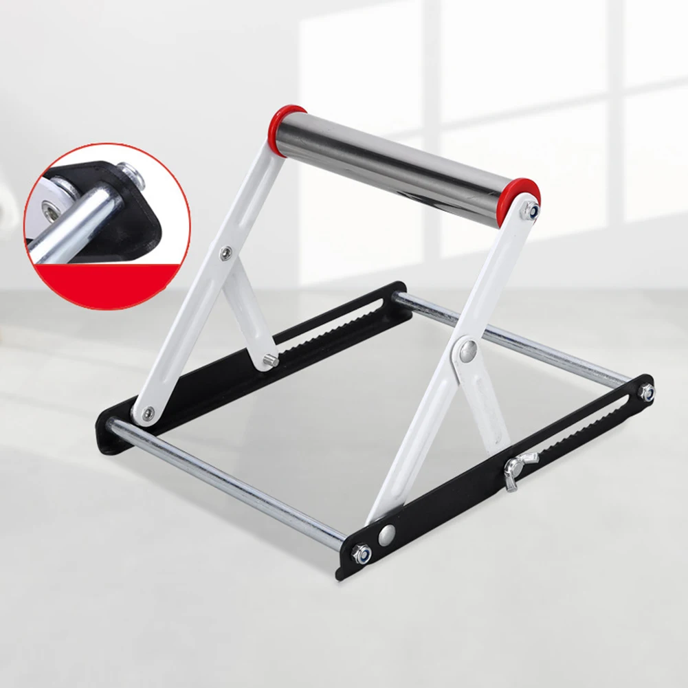Cutting Machine Accessory Holder Adjustable Bracket Foldable Support Frame Cutting Machine Rack Compact Storage