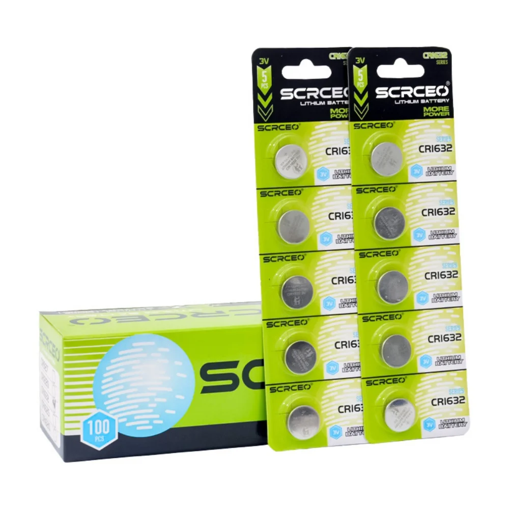 2-10PCS Button Batteries CR1632 DL1632 BR1632 LM1632ECR1632 3V Lithium Battery Coin Cells For Watch Car Toys Key